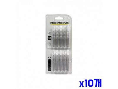 치간 칫솔 I형 1.0mm 10개 플라그제거