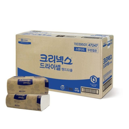 크리넥스 리필 화장실 47247 4000매 핸드타올 손티슈