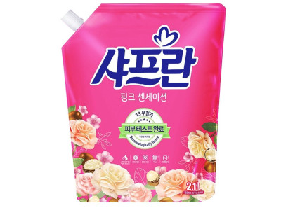 LG생건 샤프란 핑크 2100ml x 6입 세트