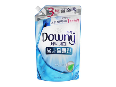 다우니 세탁세제 냄새딥클린 프레시 클린 1.4L 리필