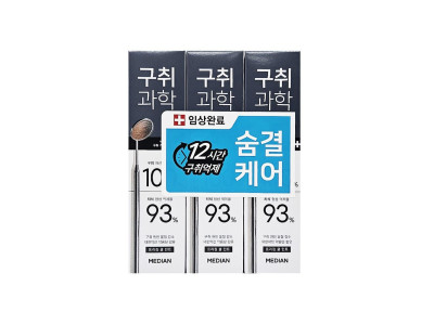 구취과학 치약 프리징 쿨 민트 120gx3입 메디안