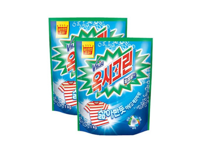 옥시크린 표백제 일반/드럼 겸용 리필 1kg+1kg