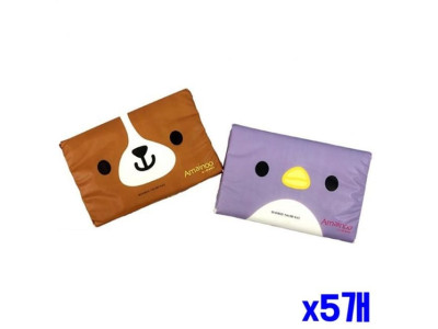 캐릭터 여행용 휴대용티슈 60매 2P x5개