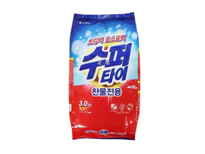 초강력 효소표백제 찬물전용 세탁 가루세제 3.0kg