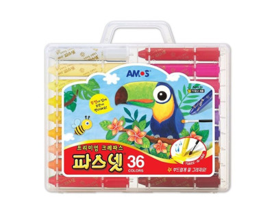 아모스 파스넷크레파스 36색