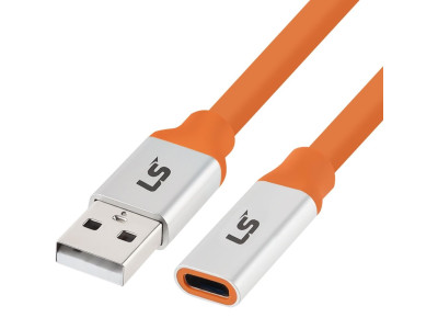 LS전선 USB2.0 High-Flex A to C 연장 케이블 1m