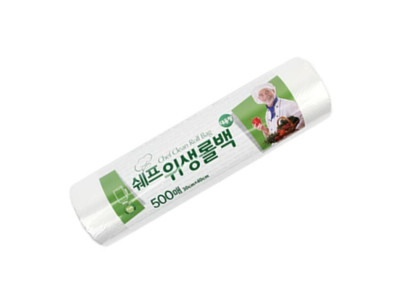 쉐프 롤백 (30x40) 500매 롤팩 위생롤백 비닐팩 봉투