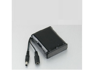18650 충전지 팩 Y자형 DC12V 3A 3.7V 3000mA 3ea