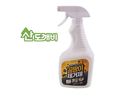 산도깨비 곰팡이 방지 제거제 욕실 청소 클리너 750ml 벽 물때 뿌리는