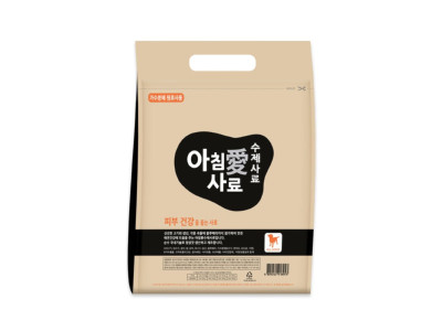 아침애 수제사료 피부 3kg