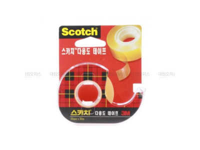 3M 스카치테이프 18mmx30m 투명 583D