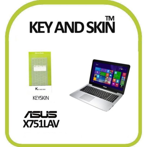 키앤스킨 ASUS X751LAV 노트북 키스킨 키커버
