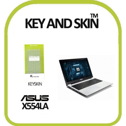 키앤스킨 ASUS X554LA 노트북 키스킨 키커버