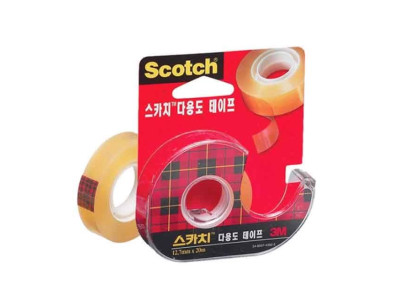 3M 쓰리엠 스카치테이프 12mmx20m 투명 522D
