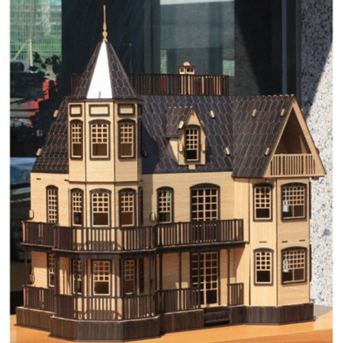 3D나무입체퍼즐 Laurel Town Home Black Big