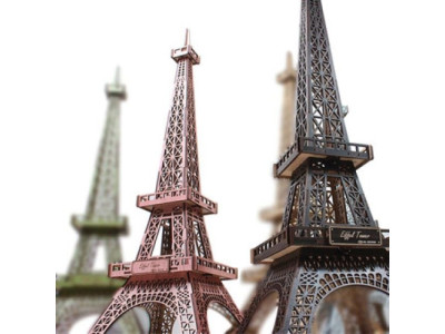 3D나무입체퍼즐 Eiffel Tower 에펠탑 Normal -베이지