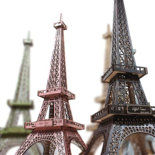 3D나무입체퍼즐 Eiffel Tower 에펠탑 Normal -베이지