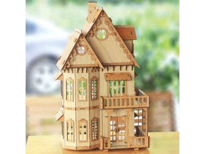 3D나무입체퍼즐 Gothic House