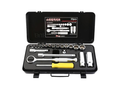 소켓렌치 세트 1_4x3_8DR 22pcs (1EA)