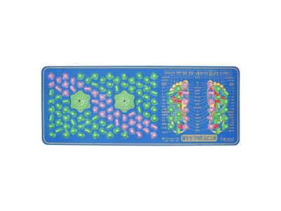 헬스원 웰빙 주방싱크매트 WSM-100A - 발지압매트