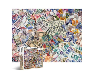 직소퍼즐 500피스 세계의 지폐 돈퍼즐 (PL698)