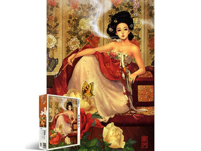 직소퍼즐 500피스 목단화 여인 (PL665)