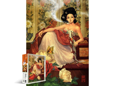 1000피스 우나영 목단화 여인 직소퍼즐 PL1227