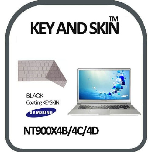 블랙칼라스킨 삼성 아티브북9 NT900X4 노트북 키스킨