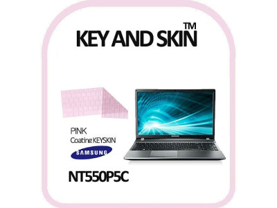 핑크칼라스킨 삼성 시리즈5 NT550P5C 노트북 키스킨