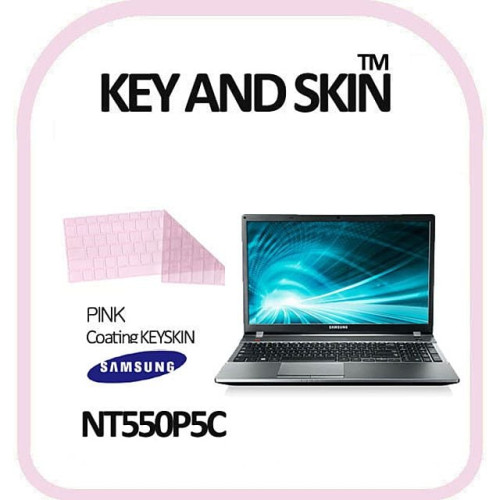 핑크칼라스킨 삼성 시리즈5 NT550P5C 노트북 키스킨