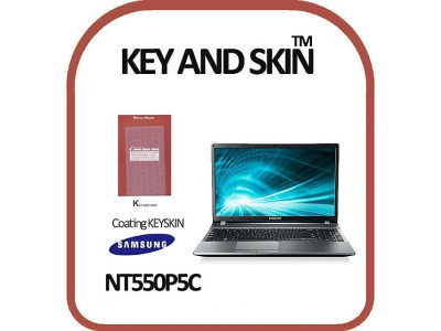 코팅스킨 삼성 시리즈5 NT550P5C 노트북 키스킨