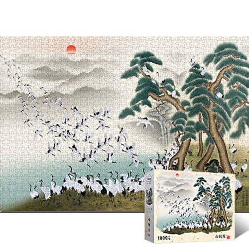 직소퍼즐 - 1000피스 백학도