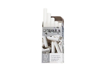 문교 워터초크 1갑(하양-10개입)