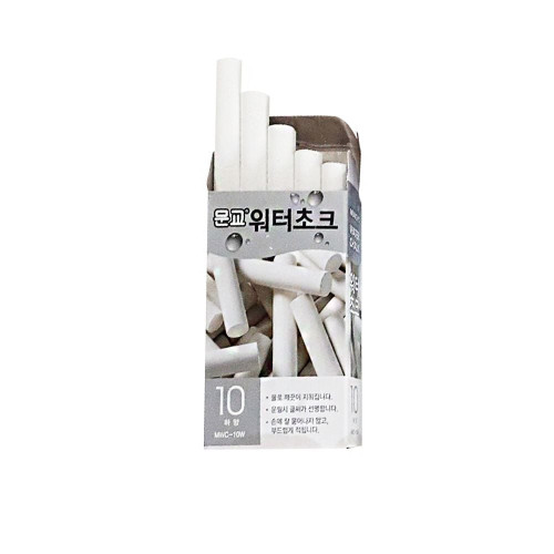 문교 워터초크 1갑(하양-10개입)