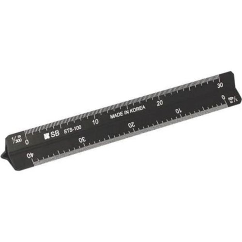 삼각스케일 STS-100 100mm (1EA)