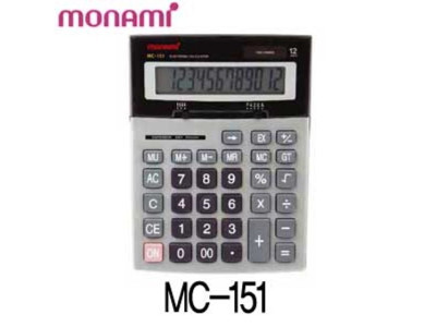 모나미 MC-151 사무용 가정용 공학 일반 태양열계산기