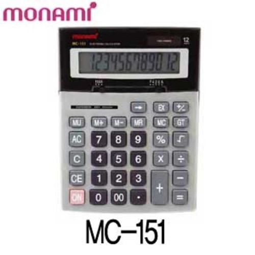 모나미 MC-151 사무용 가정용 공학 일반 태양열계산기
