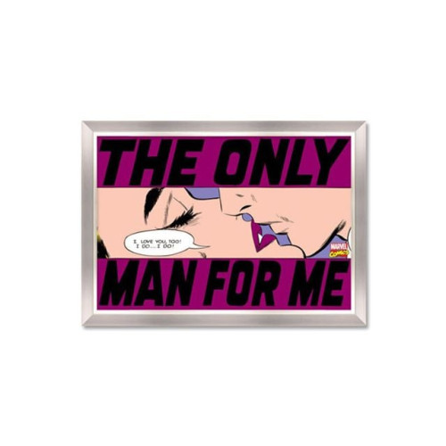 500피스퍼즐 액자세트 ONLY MAN FOR ME 모던실버