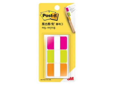 3M포스트잇 인덱스탭 686-PGO (38x25mm) 36매