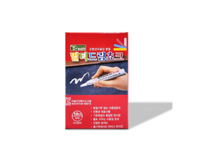 멀티 드림 초크(원형)빨강색 (1갑10개입)