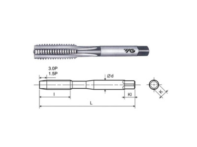 초경핸드탭 CHT030-050 M3X0.5(T0451203) (1EA)