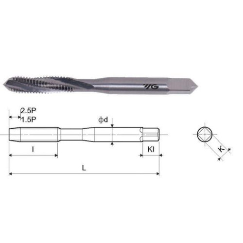 초경스파이럴탭 CSFT050-080I M5X0.8 (T0102283)