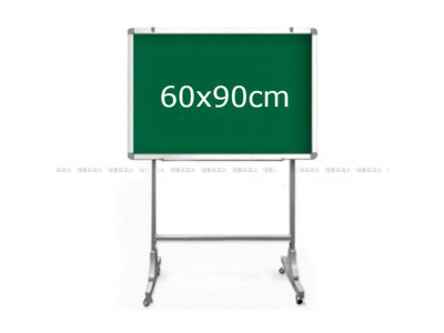 금강) 자석 이동식 물백묵칠판 (60x90cm)