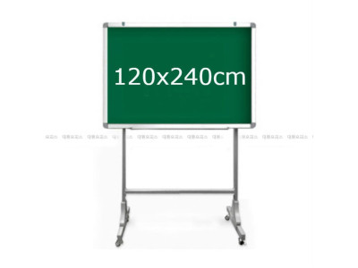 금강 자석 이동식 물백묵칠판 120x240cm 알루미늄몰딩