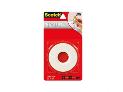 3M 스카치 폼 양면테이프(보급형) 1120(12mmx2m)