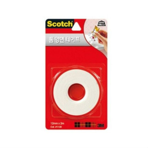 3M 스카치 폼 양면테이프(보급형) 1120(12mmx2m)