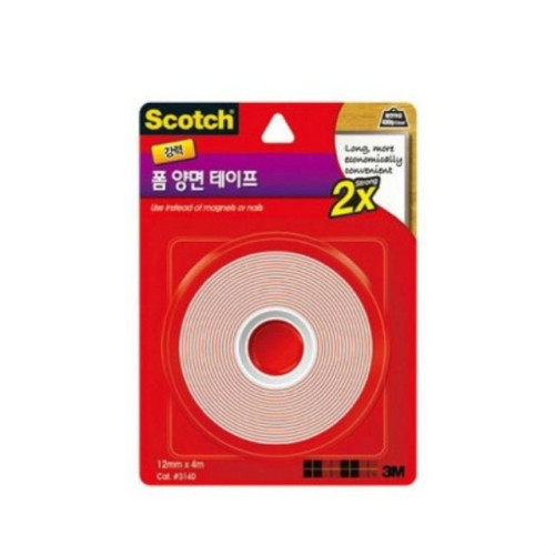 3M 스카치 강력 폼 양면테이프 3120(12mmx2m)