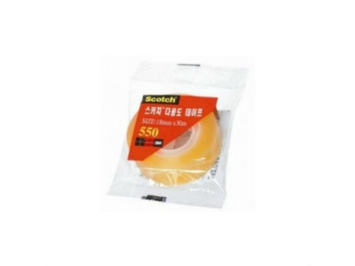 3M 스카치 투명 다용도테이프 리필 550R 18mmx30m 1개