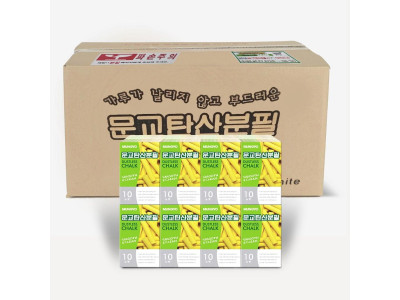 문교 탄산 분필(노랑/1박스12갑)