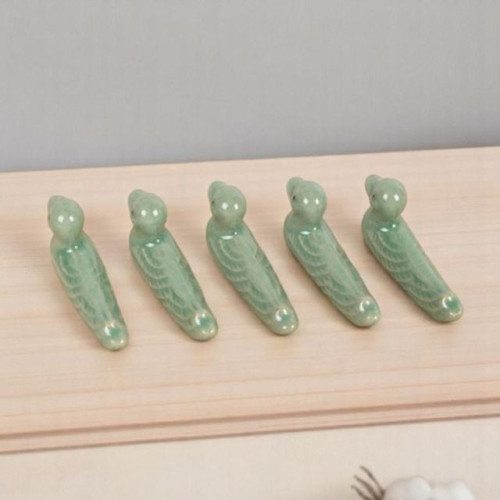 청자 오리 수저받침 5P세트